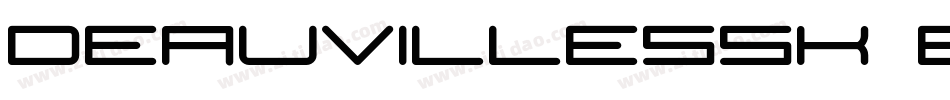 DeauvilleSSK Bold字体转换